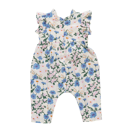Baby Girls Jennifer Jumper - Melon Daisy Floral