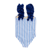 Girls Via Suit - Blue Stripe