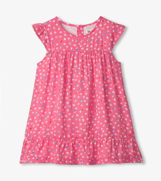 Lots of Dots Flounce Dress