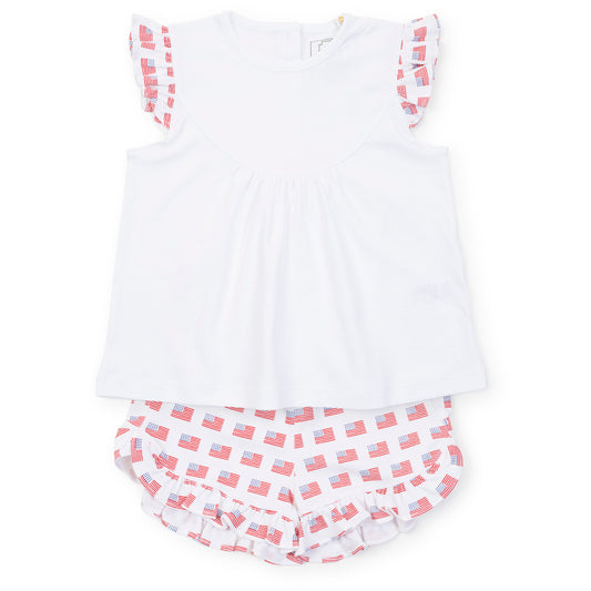 Ella Short Set - American Flag