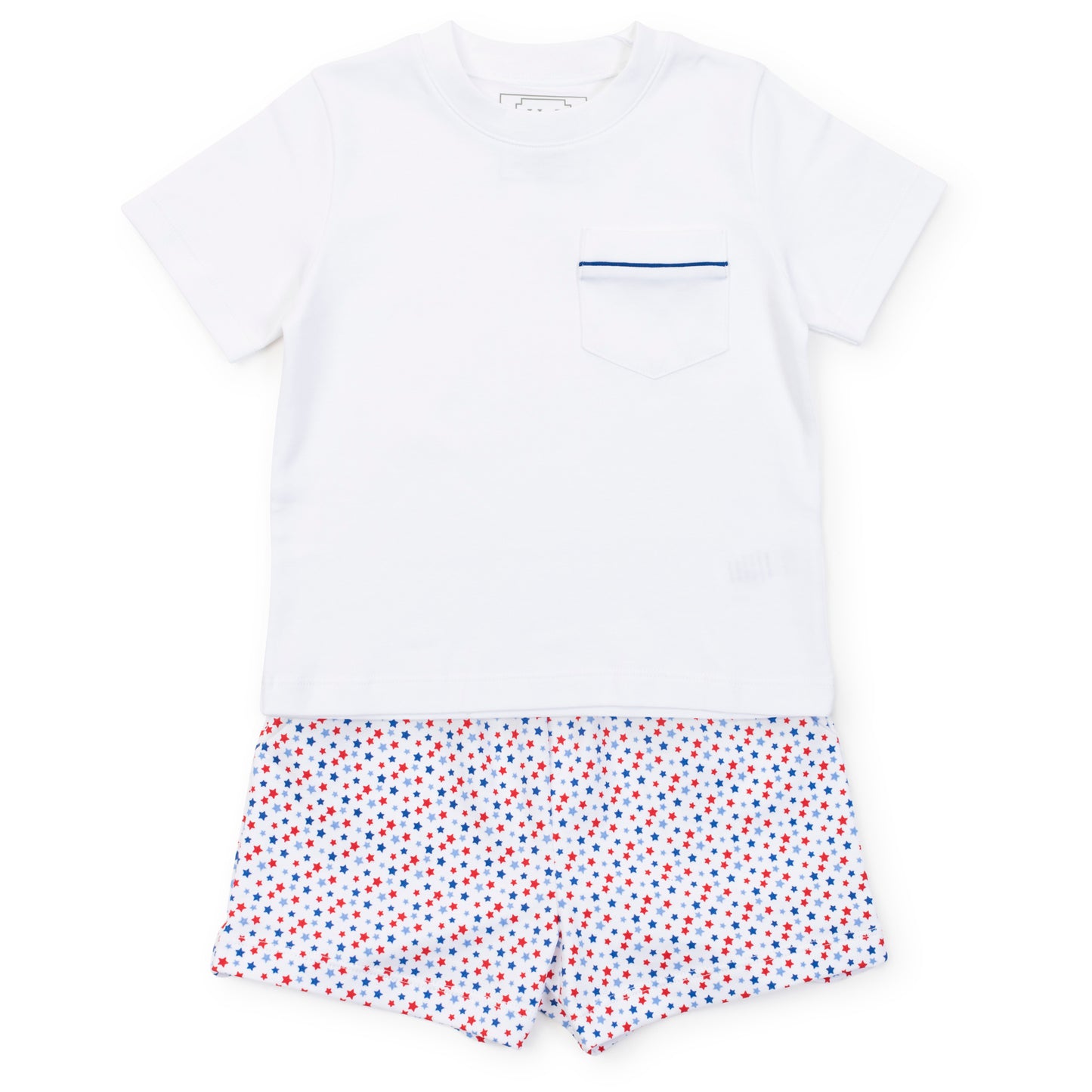 Walker Shortsleeve Short Set - Star Spangled