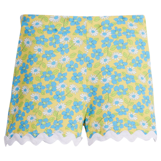 RicRac Shorts - Jonquille Floral