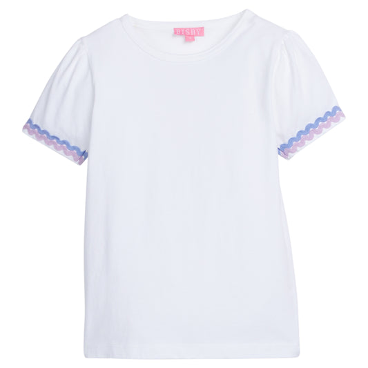 RicRac Tee - Hydrangea