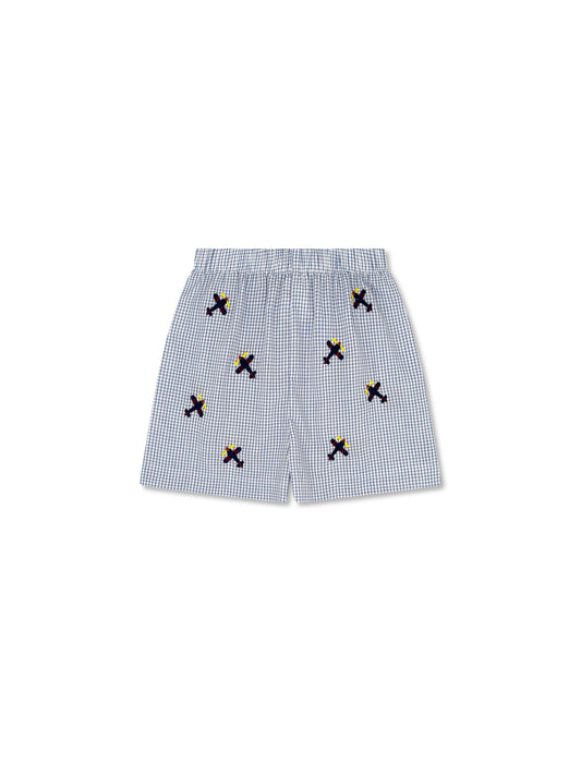 Jackson Short - Newberry Navy Windowpane