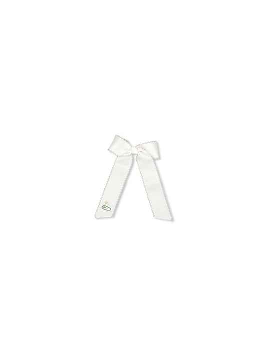 Lola Long Bow - Legacy White, Pensacola Pink, Tee Time