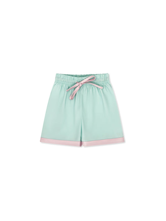 Barnes Bathing Suit - Medly Mint, Poolside Pink