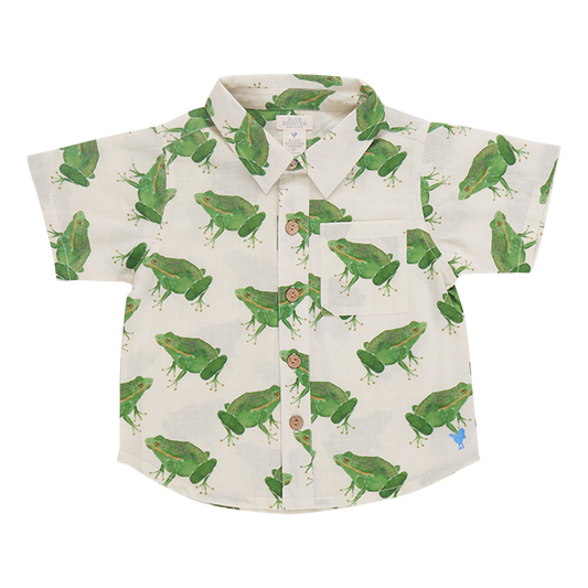 Boys Jack Shirt - Frogs
