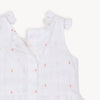White Cotton Magnetic Easy Peasy Sleeveless Dress