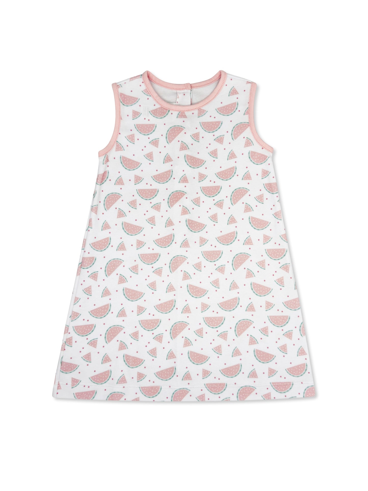 Ann Dress - Whimsy Watermelon, Pensacola Pink