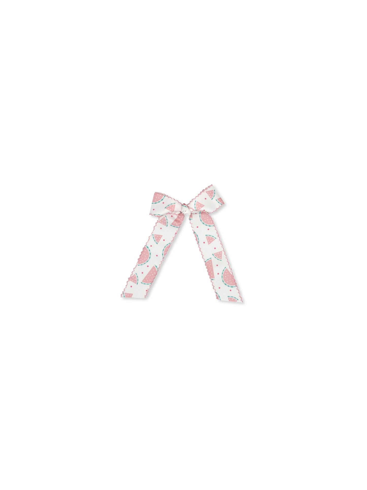 Lola Long Bow - Legacy White, Pensacola Pink, Watermelon