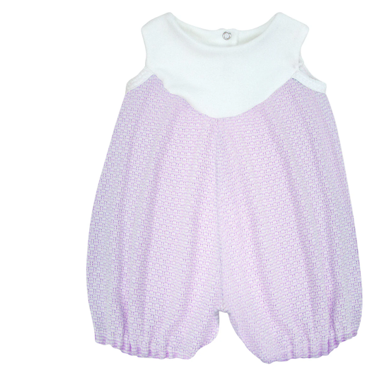 Girls Shortall, Paty Knit - Lavender