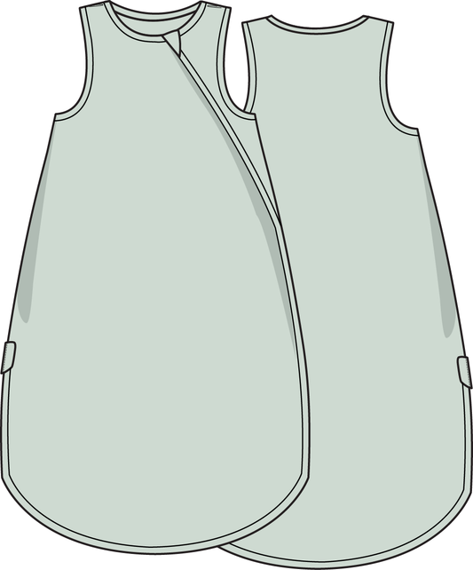 Solid Milkey Green - Sleep Bag
