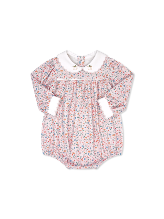 Memory Making Bubble Long Sleeve - Pumpkin Grove Floral