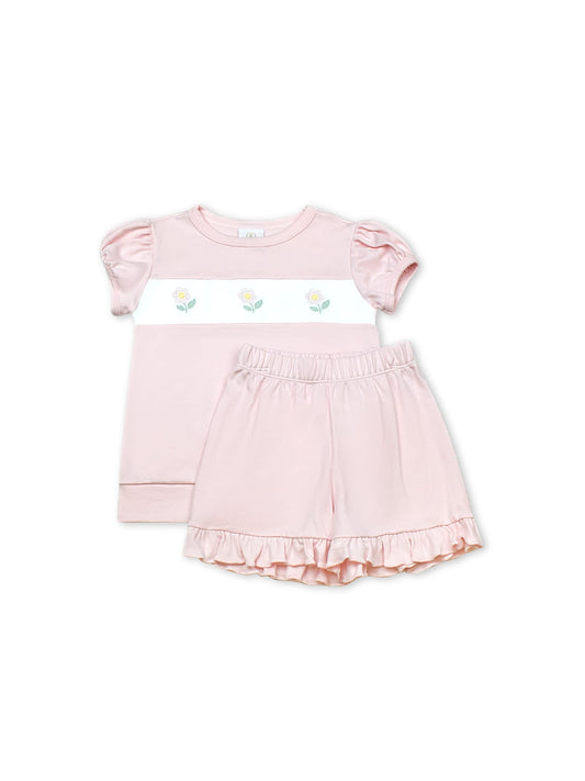 Lagniappe Short Set - Flower
