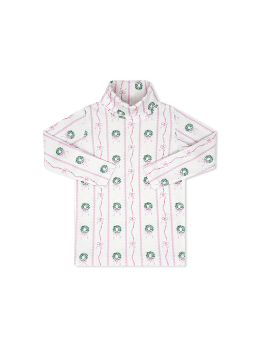 Tiny Tot Turtleneck - Boxwood and Bows