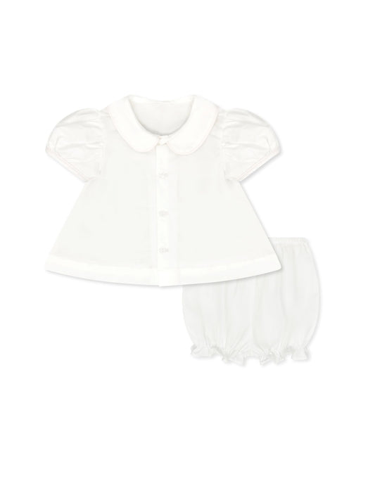 Adorable Diaper Set - Blessings White and Pink