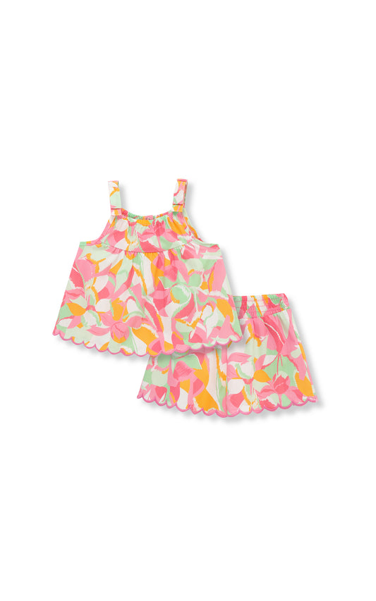 Allover Print Short Set