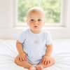 Touchdown Cutie Short Sleeve Bubble - Light Blue