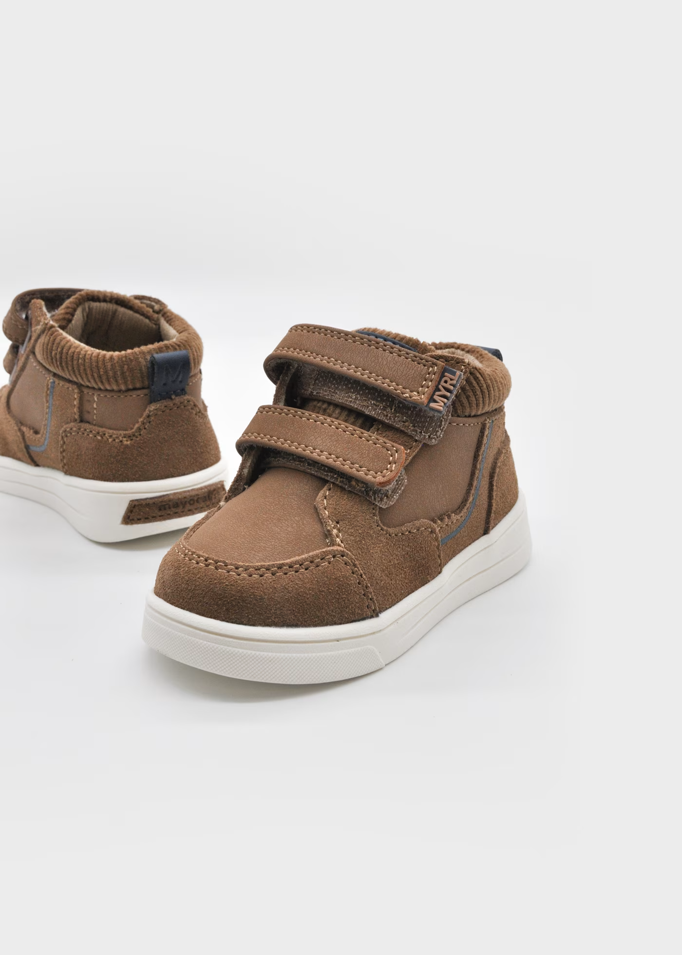 Baby Casual Leather Boots - Camel