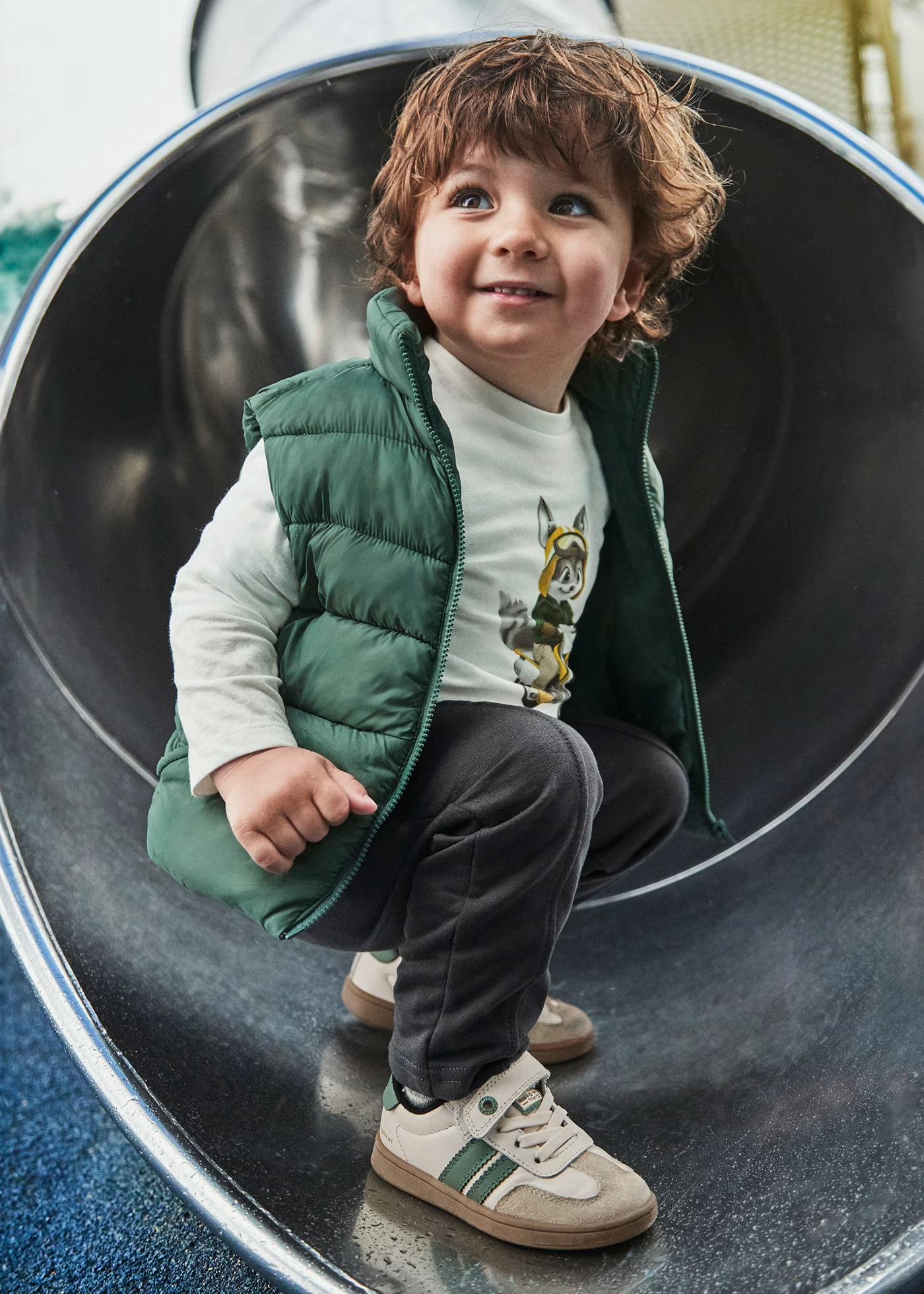 Baby 3-Piece Vest Set - Spruce