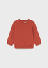 Basic Cotton Jumper - Terracotta