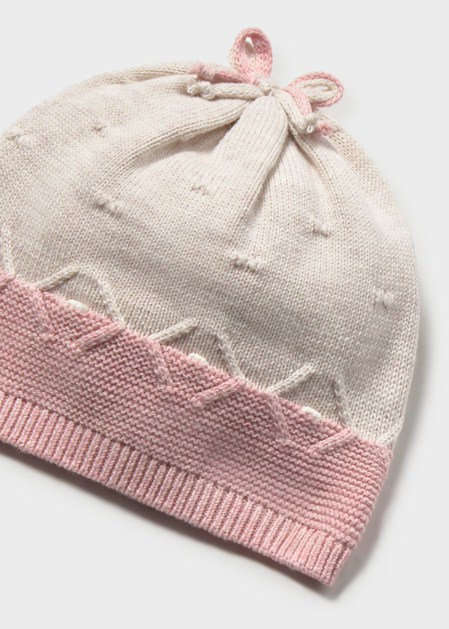 Newborn 3-Piece Knit Set - Rose