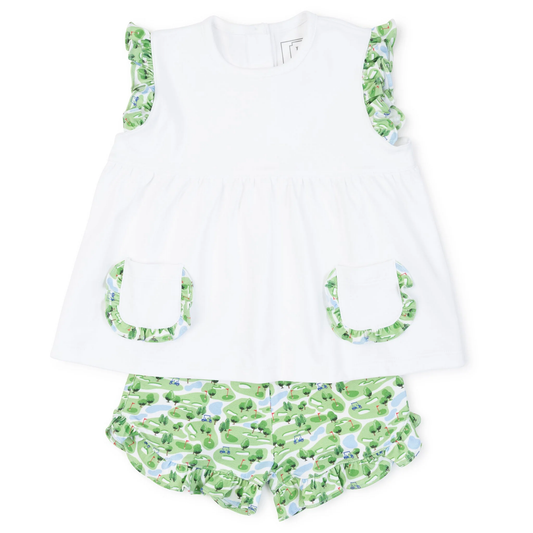Gentry Girls' Short Set - Par For The Course