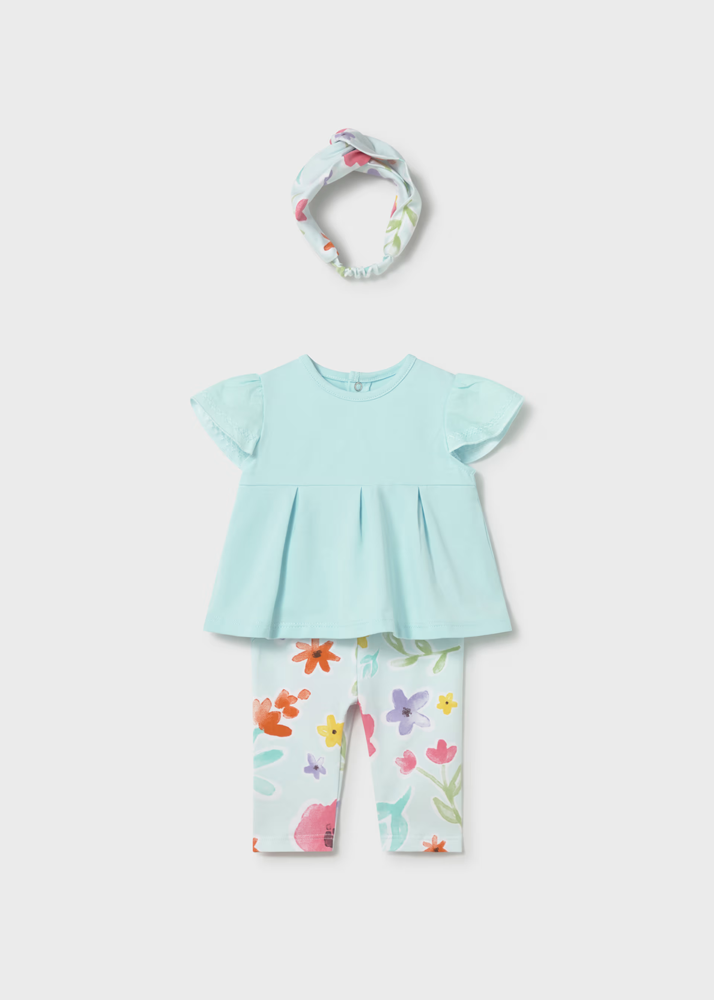 Girl 3-Piece Printed Set - Hawaii