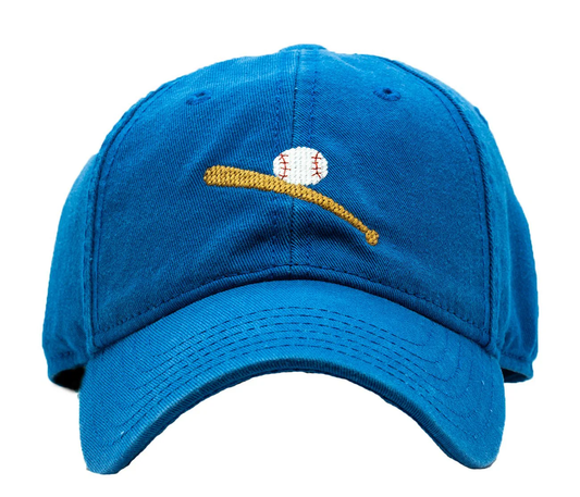 Kids Baseball on Colbalt Blue Baseball Hat