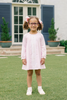 Scallop Button Front Dress