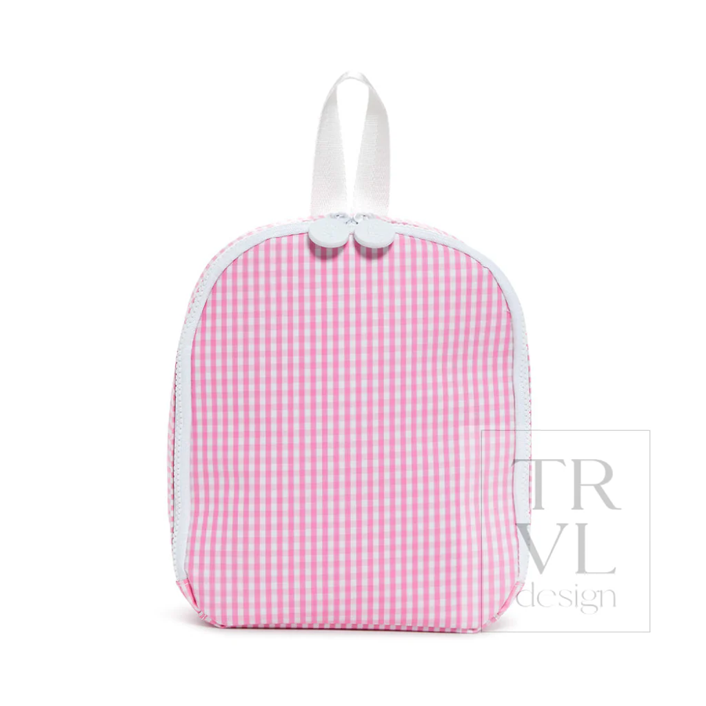 Bring It Lunch Bag - Gingham Pink