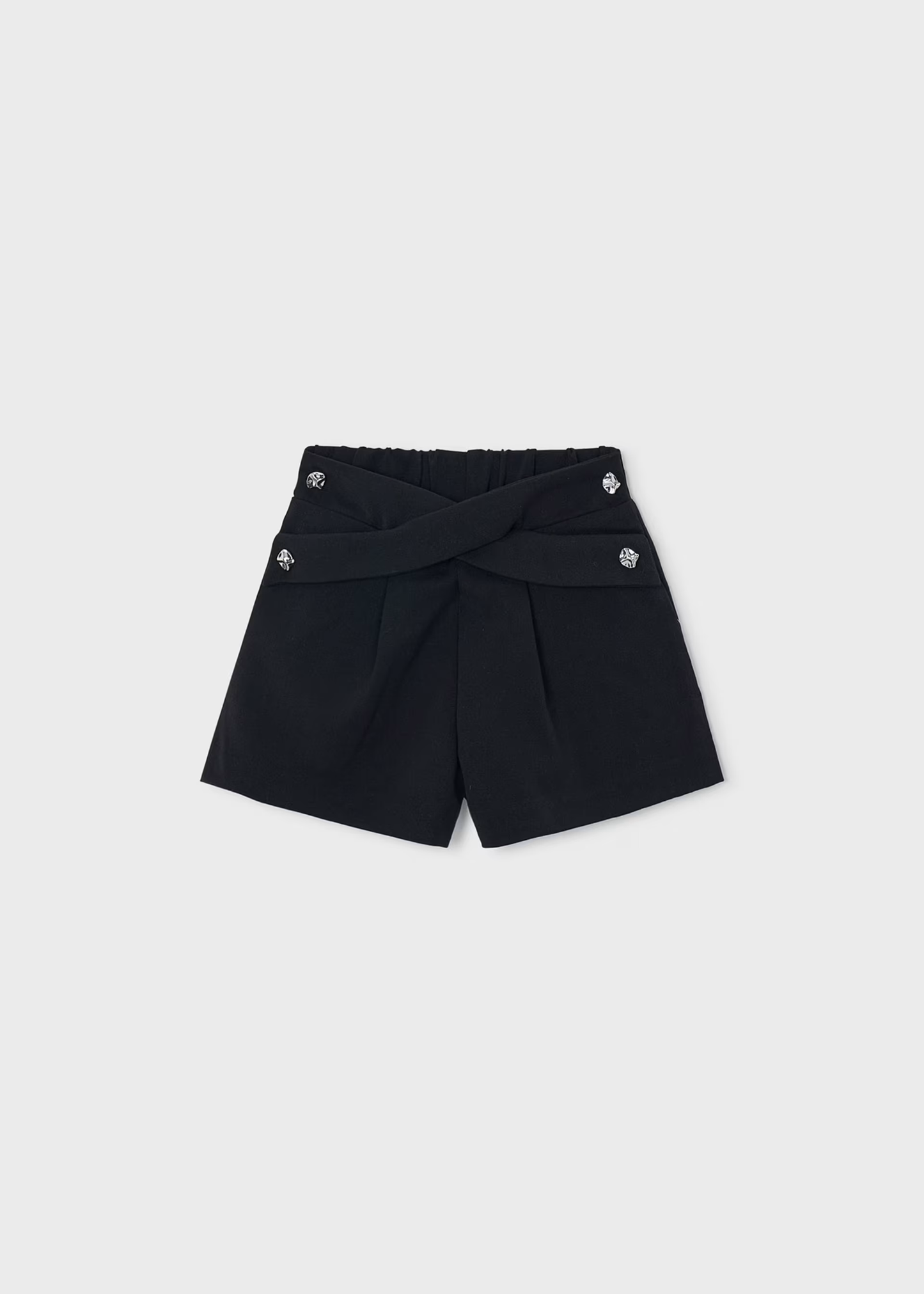Girl Pleated Skort - Black