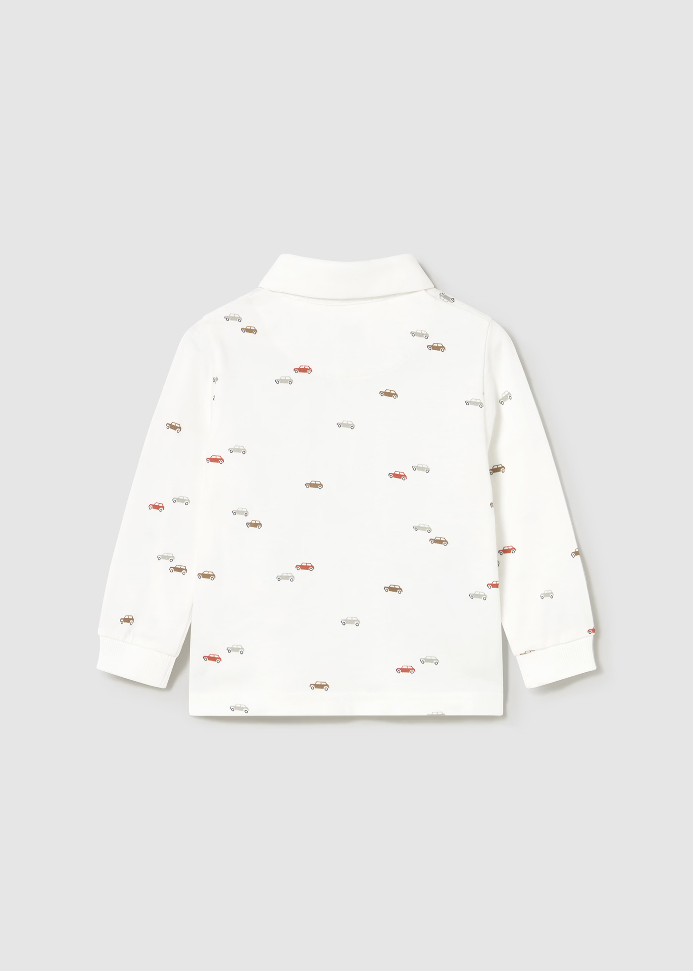 Baby Printed Polo Shirt - Car