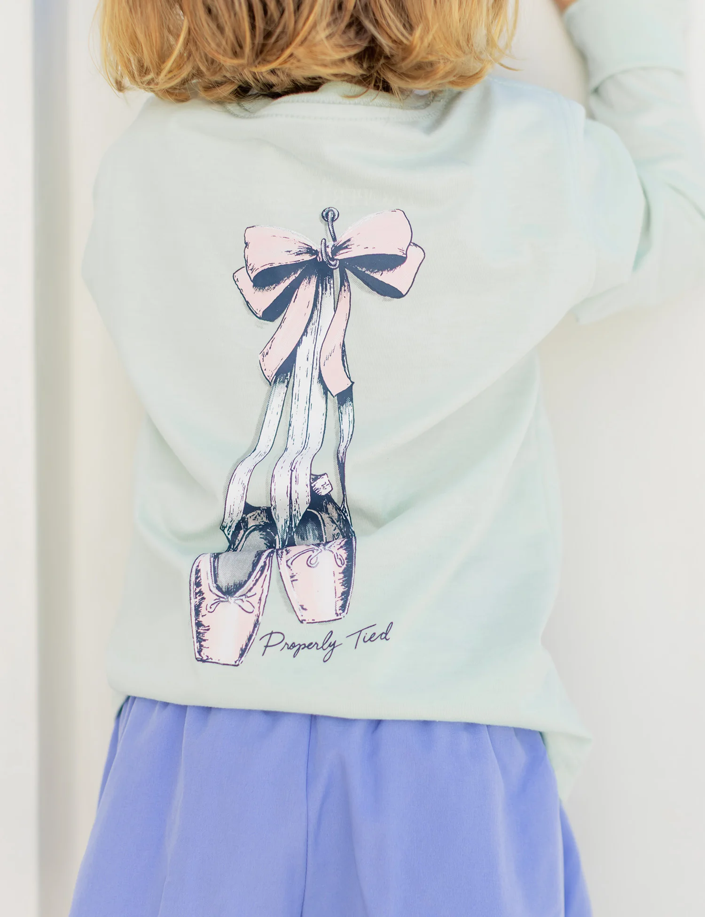 Girls Ballet Long Sleeve - Pale Mint