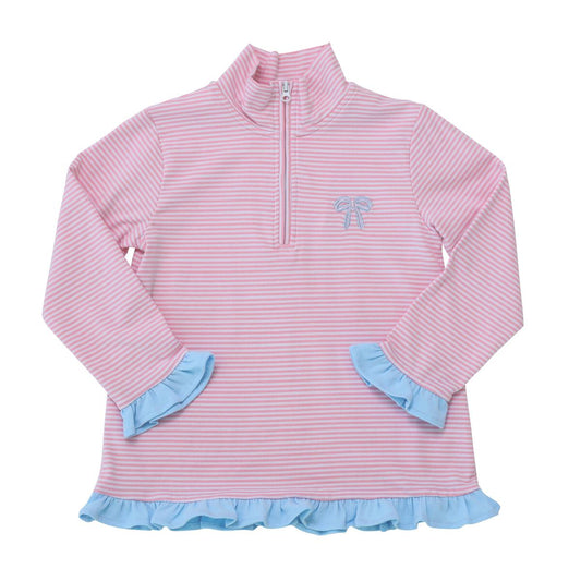 1/4 Zip Pullover - Bow