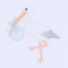Vintage Stork Footie - Light Blue