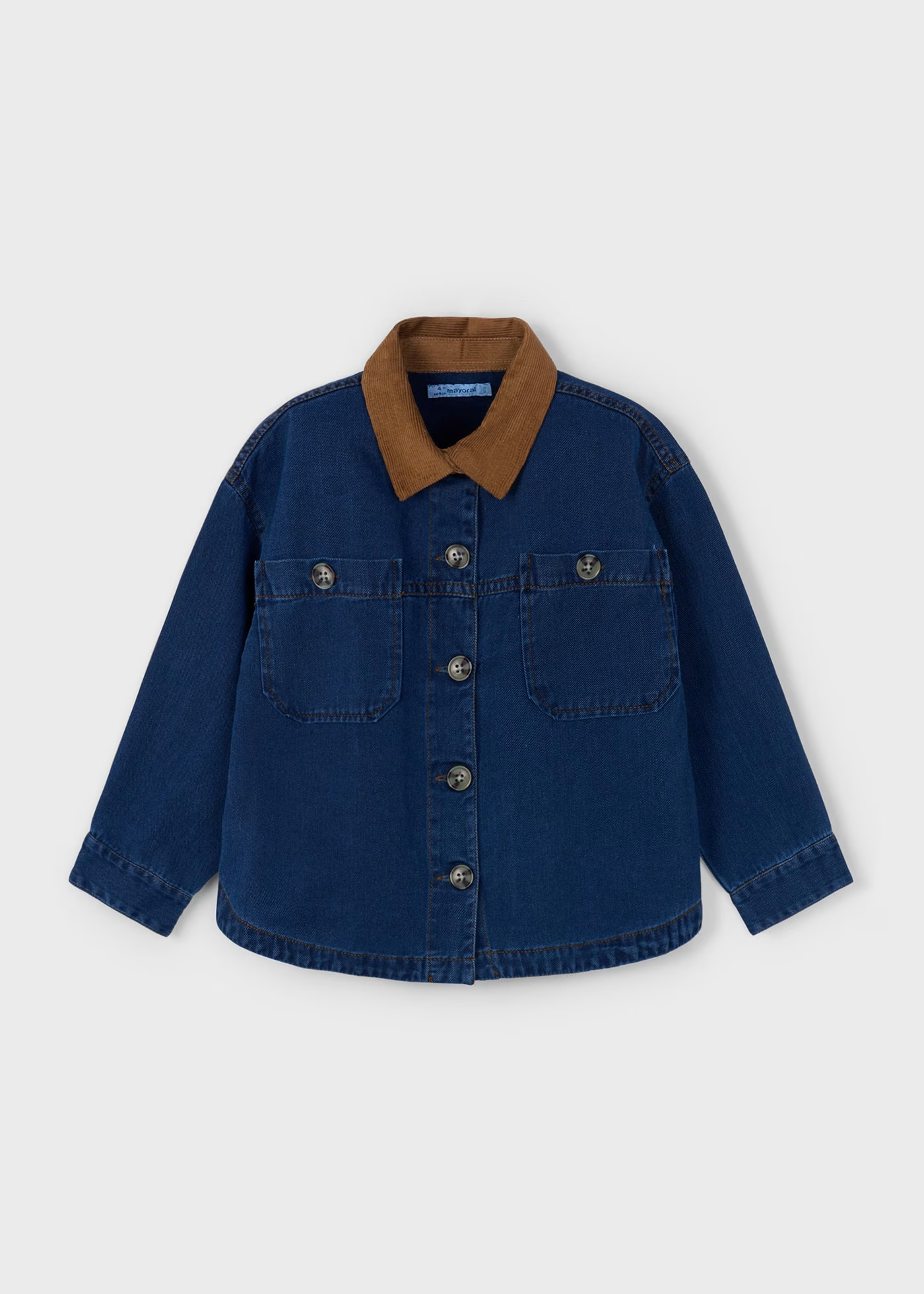 Unisex Denim Overshirt - Super Dark Denim