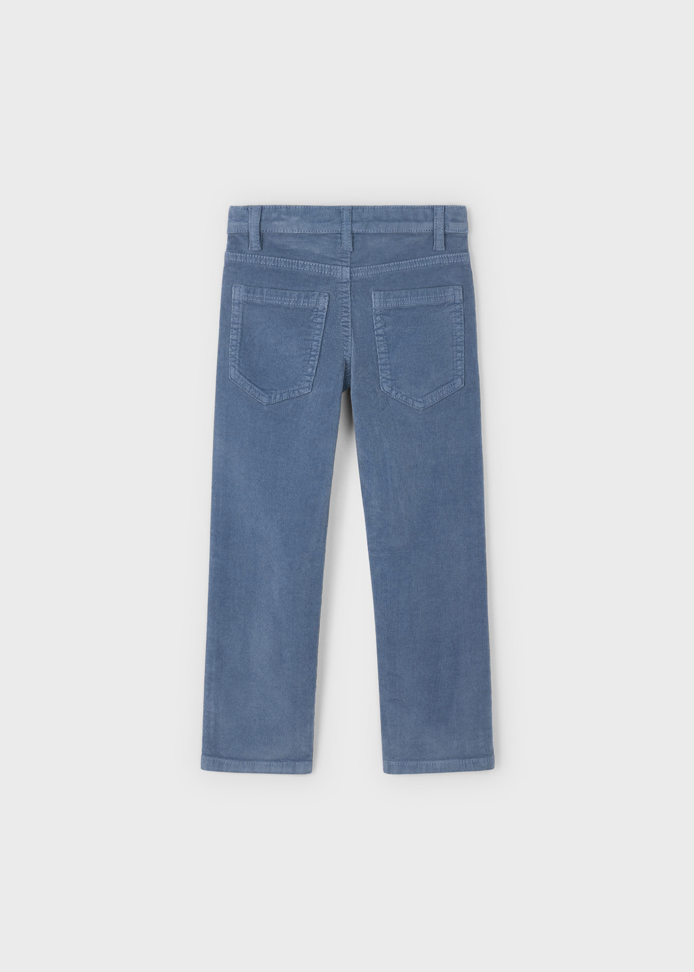 Boy Basic Corduroy Pants - Steel