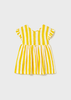 Knit Dress - Yellow Stripe