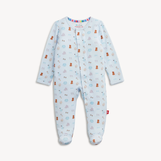 Magnetic Me Nostalgia Blue Modal Footie