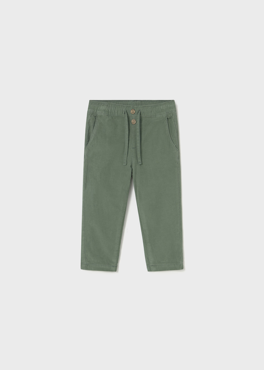 Baby Micro-Corduroy Jogger Pants - Spruce
