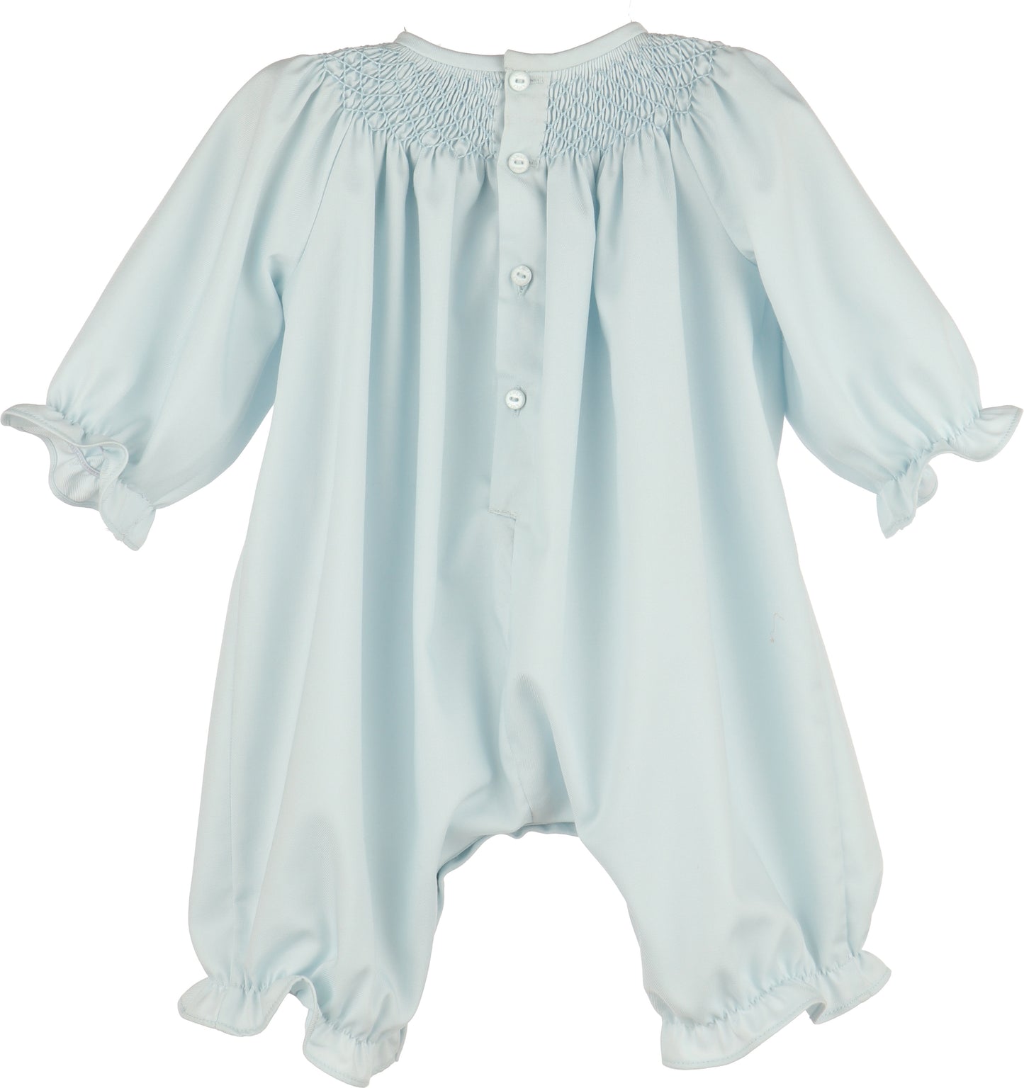 Welcome Home Waves Smocked Bubble - Blue