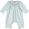Welcome Home Waves Smocked Bubble - Blue