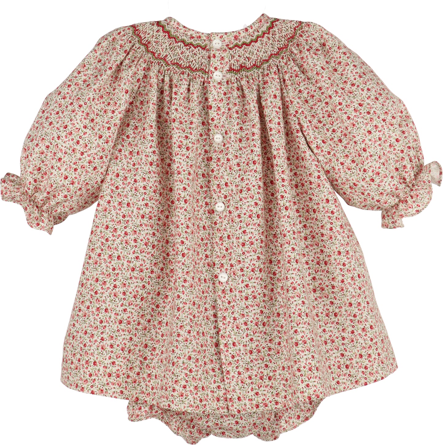 Mulberry Floral Bishop - Red