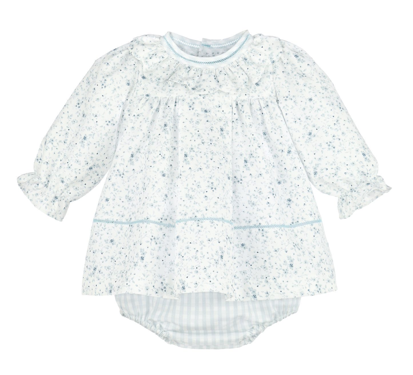 Floral Flurries Float - Blue