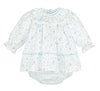 Floral Flurries Float - Blue