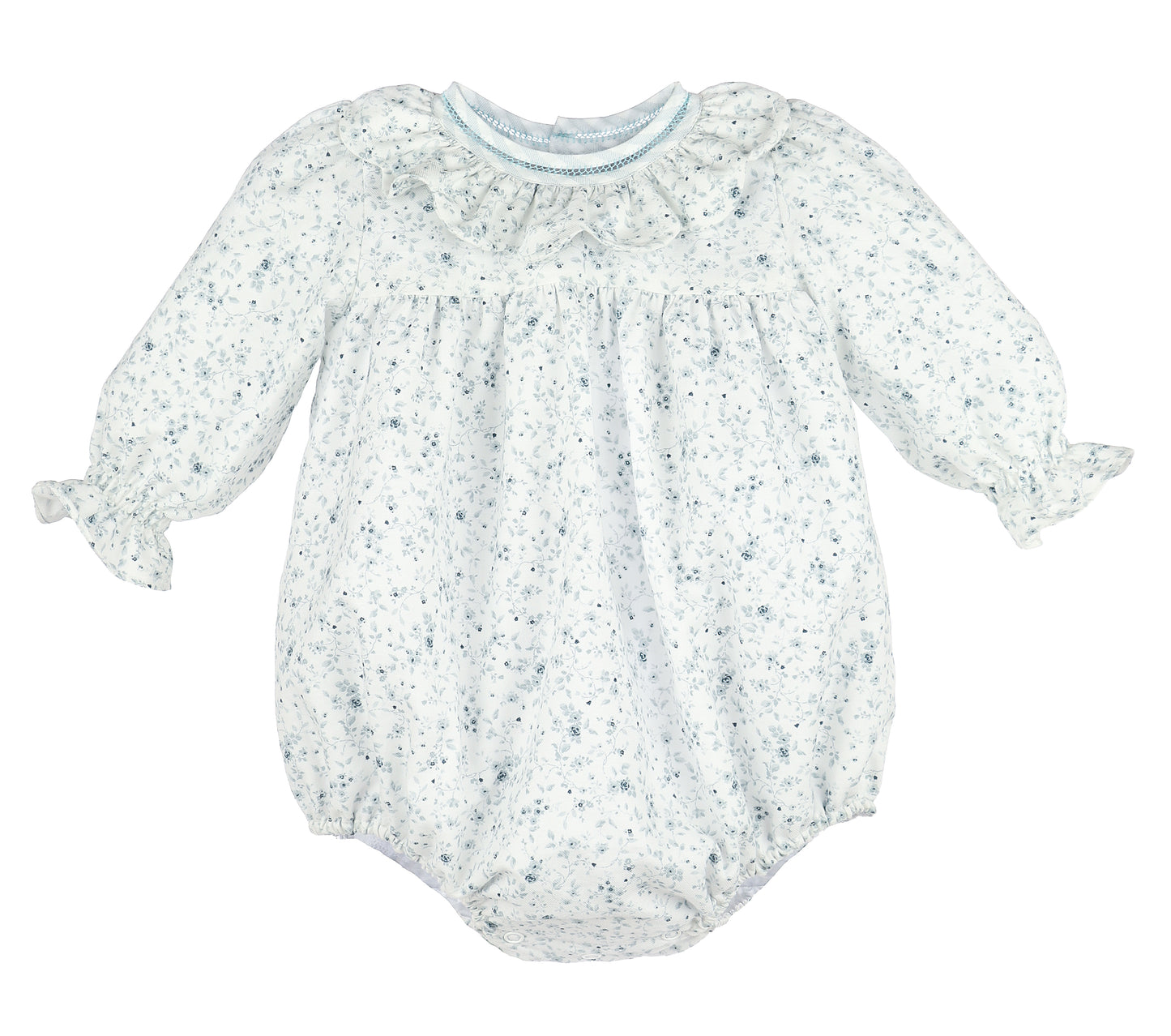 Floral Flurries Bubble - Blue