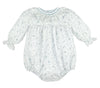 Floral Flurries Bubble - Blue