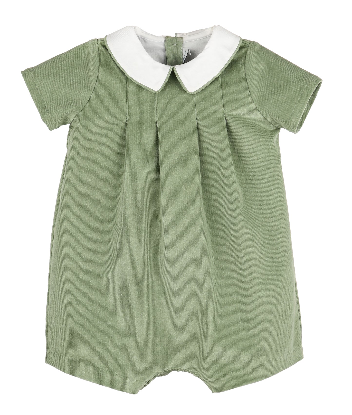 Heirloom Cord Boy Bubble - Green