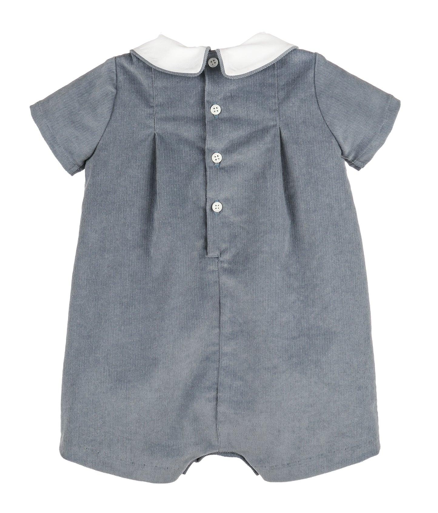 Heirloom Cord Boy Bubble - Blue